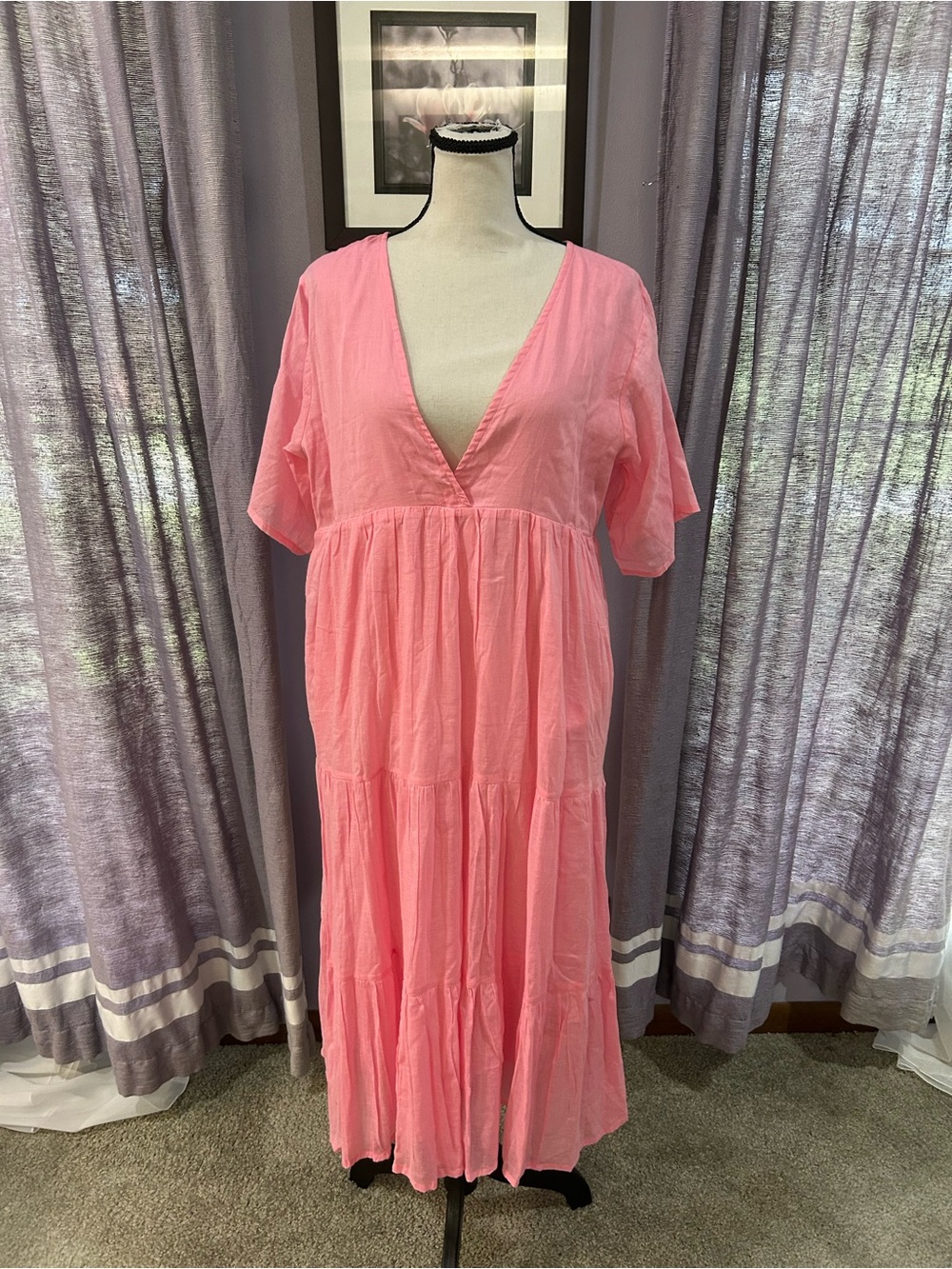 Bohemian Grace Tiered Maxi Dress